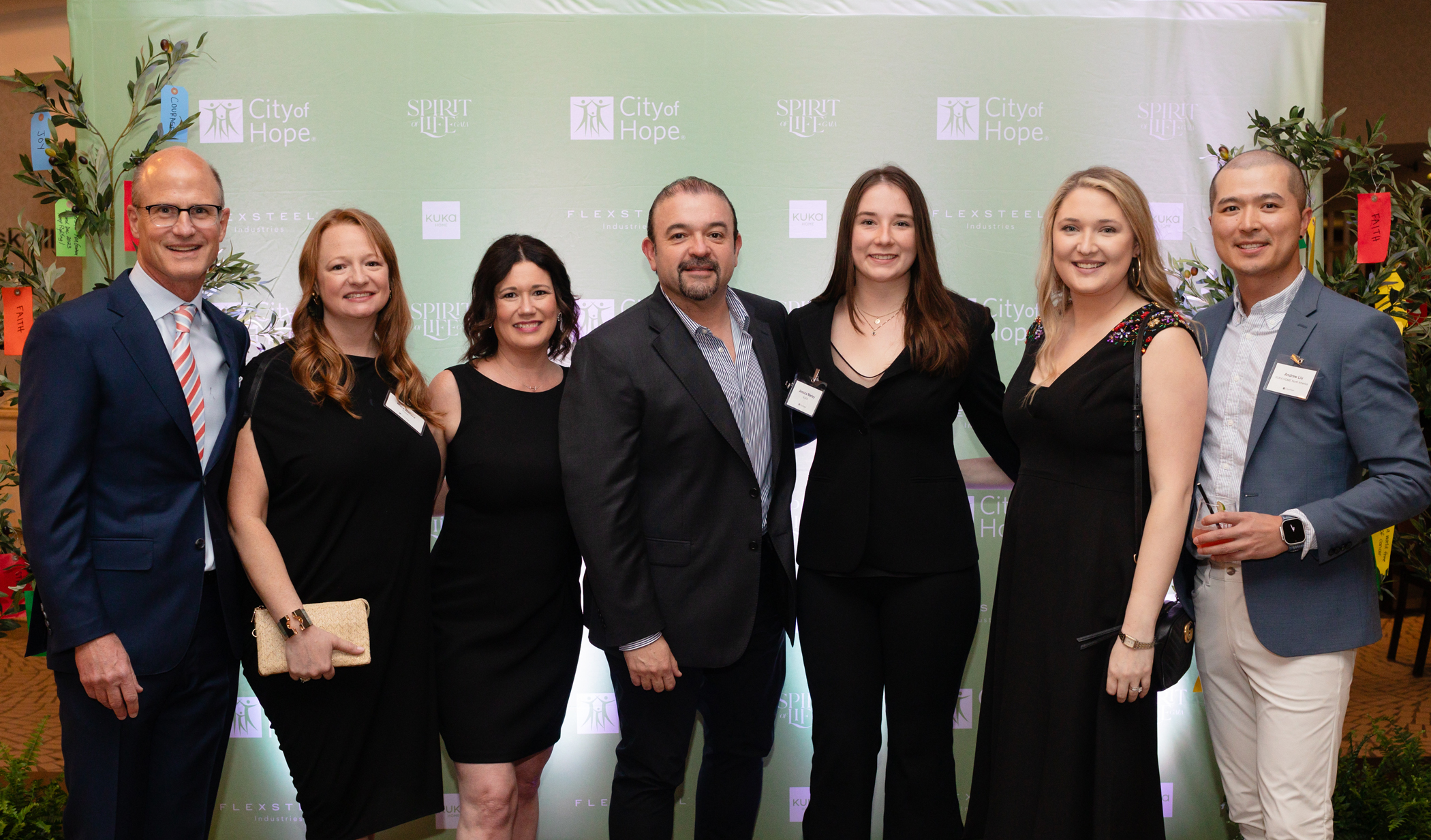 City of Hope charity event red carpet 