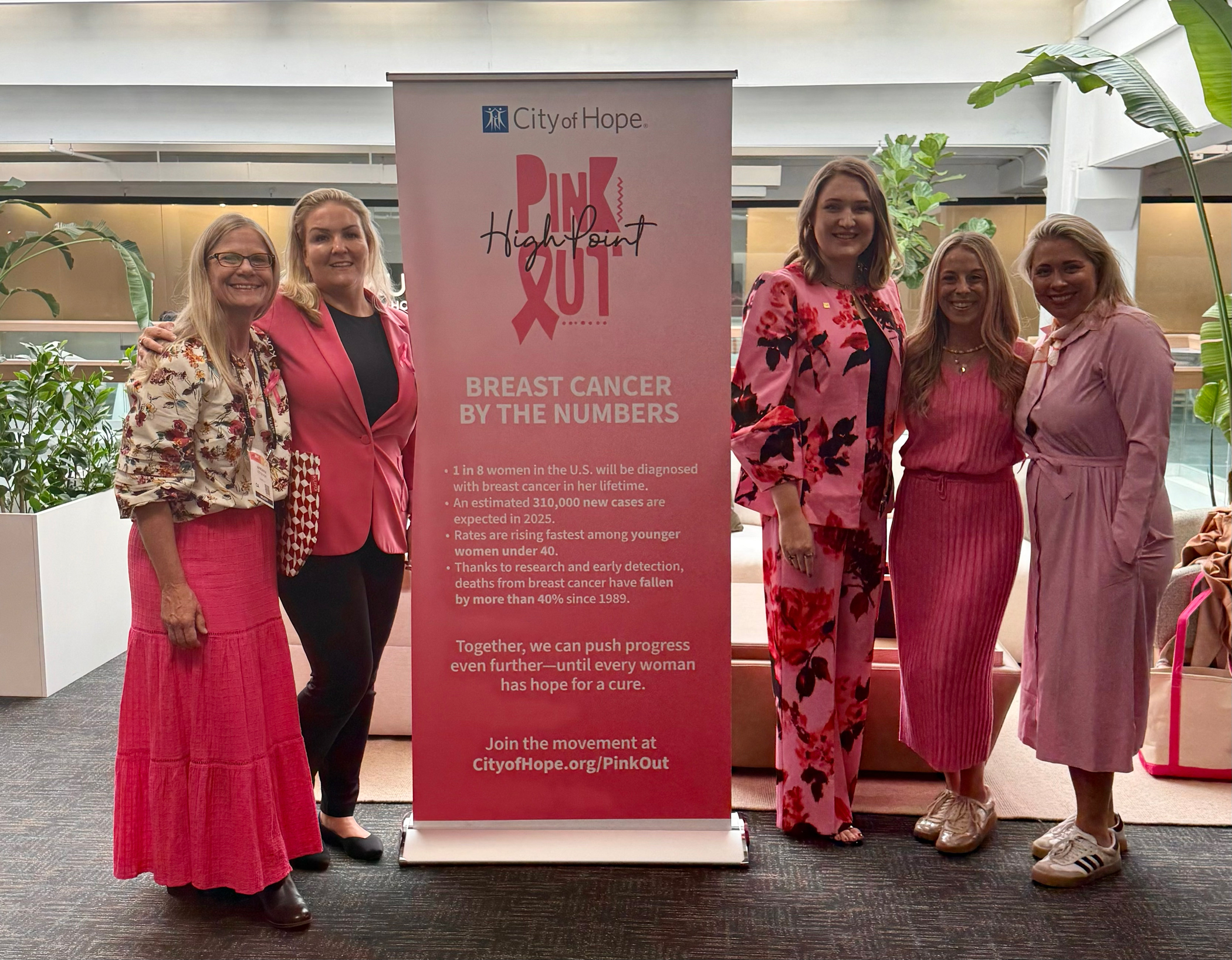 Pink Highpoint cut event