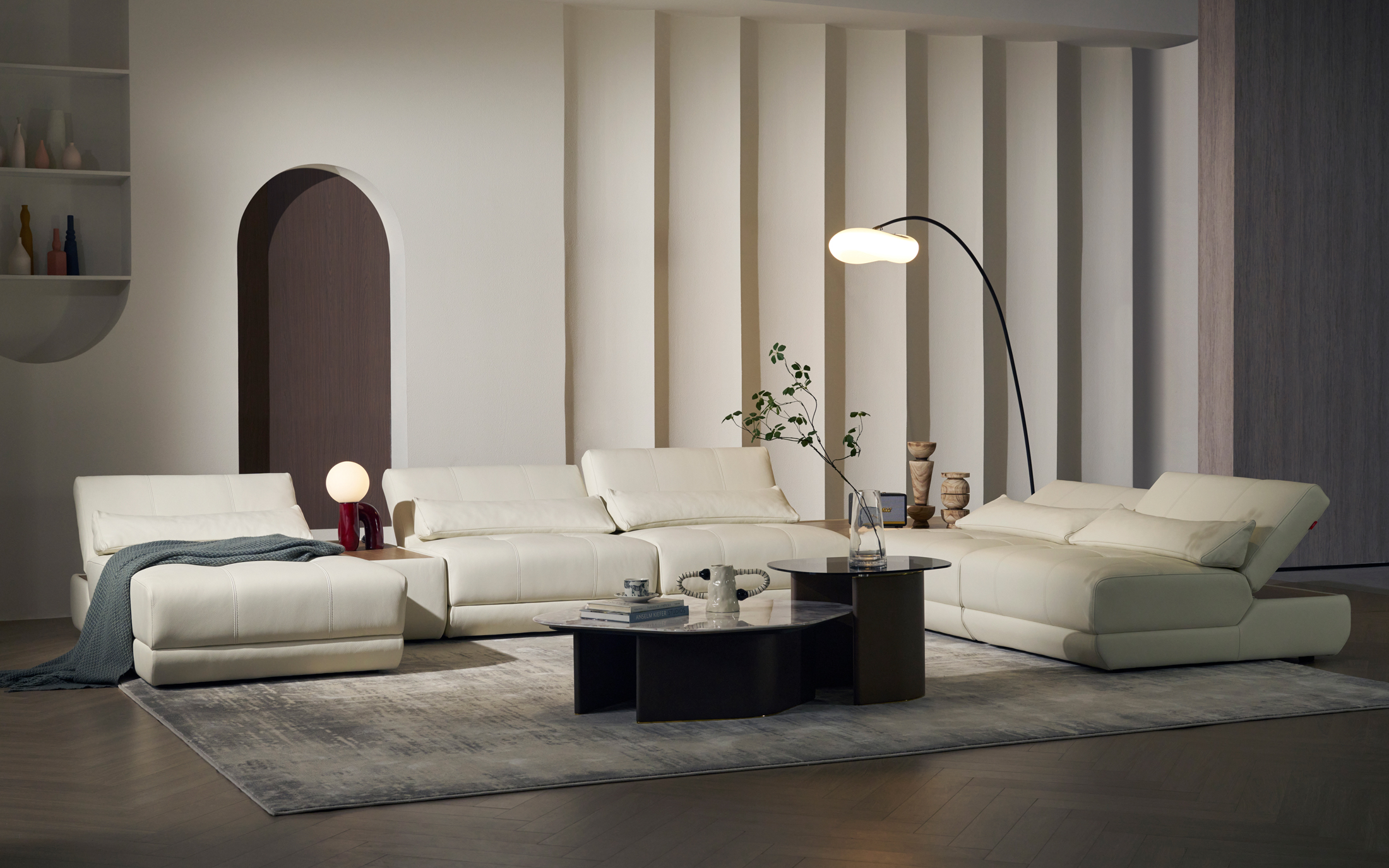 reclining sectional