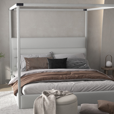 square bed frame 